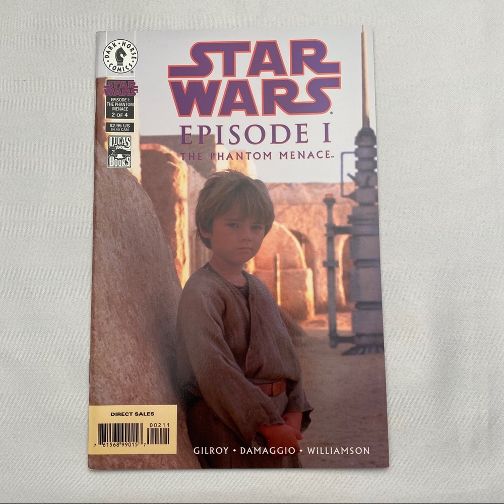 Star Wars: The Phantom Menace Comic Book No. 2B, May 1999 Dark Horse Comics VTG